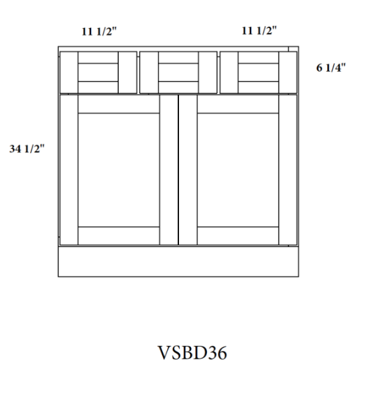 Vanity Sink Base Cabinets With Drawers
