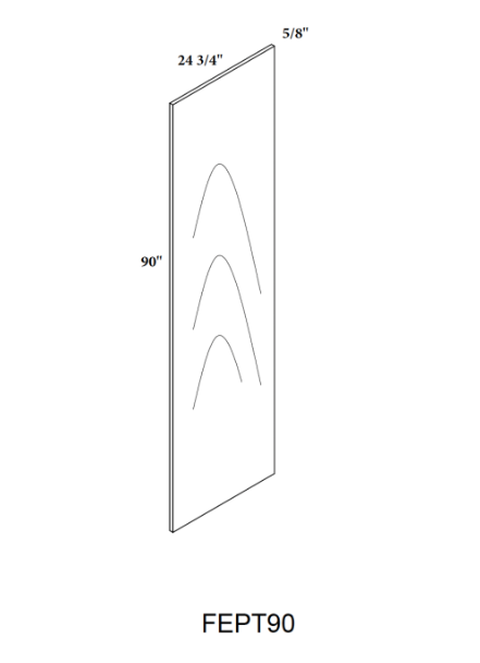 Finished End Panel