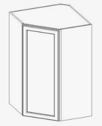 Wall Diagonal Cabinet 24x36